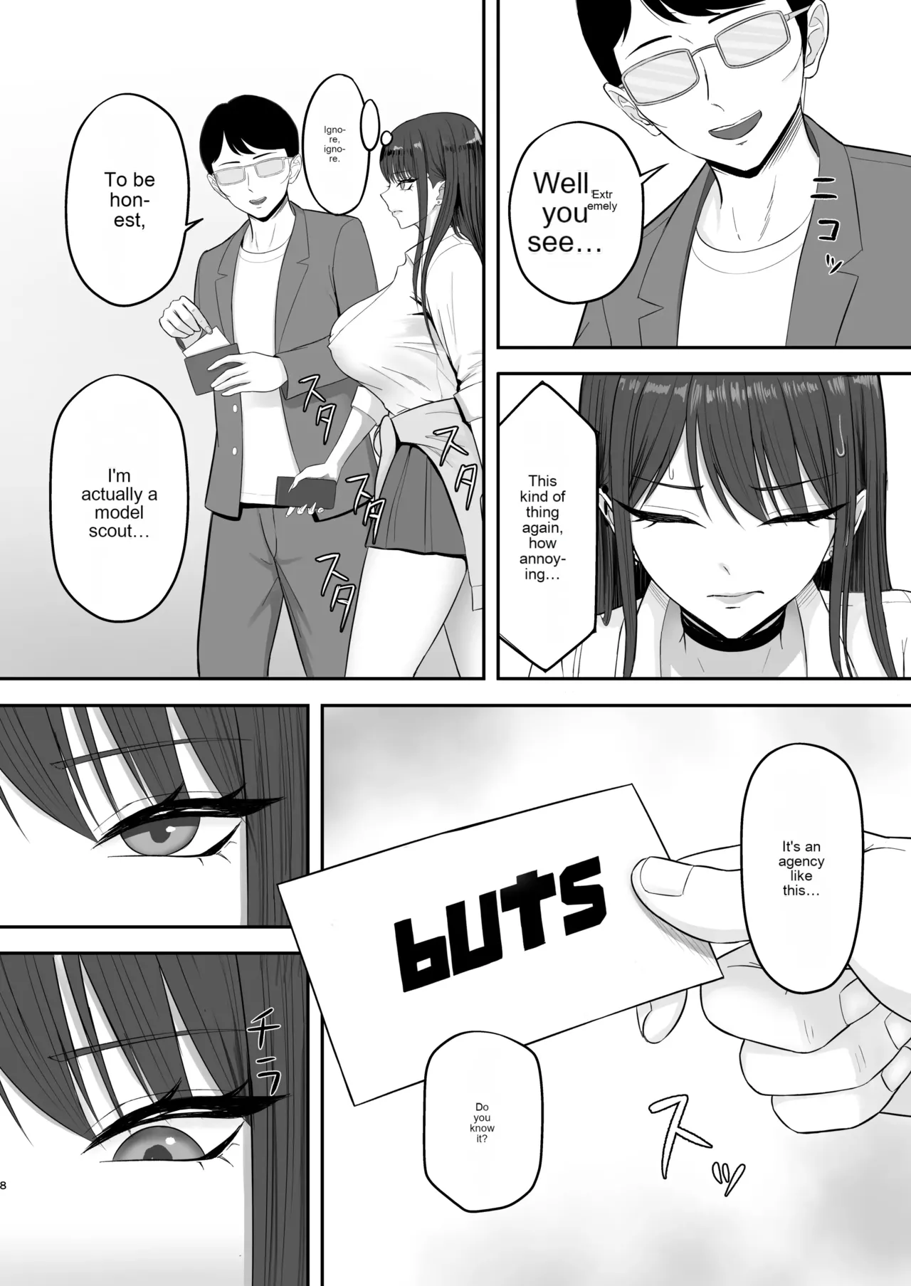 Akogare no Model Jimusho ni Haitta Kekka… page 7 full