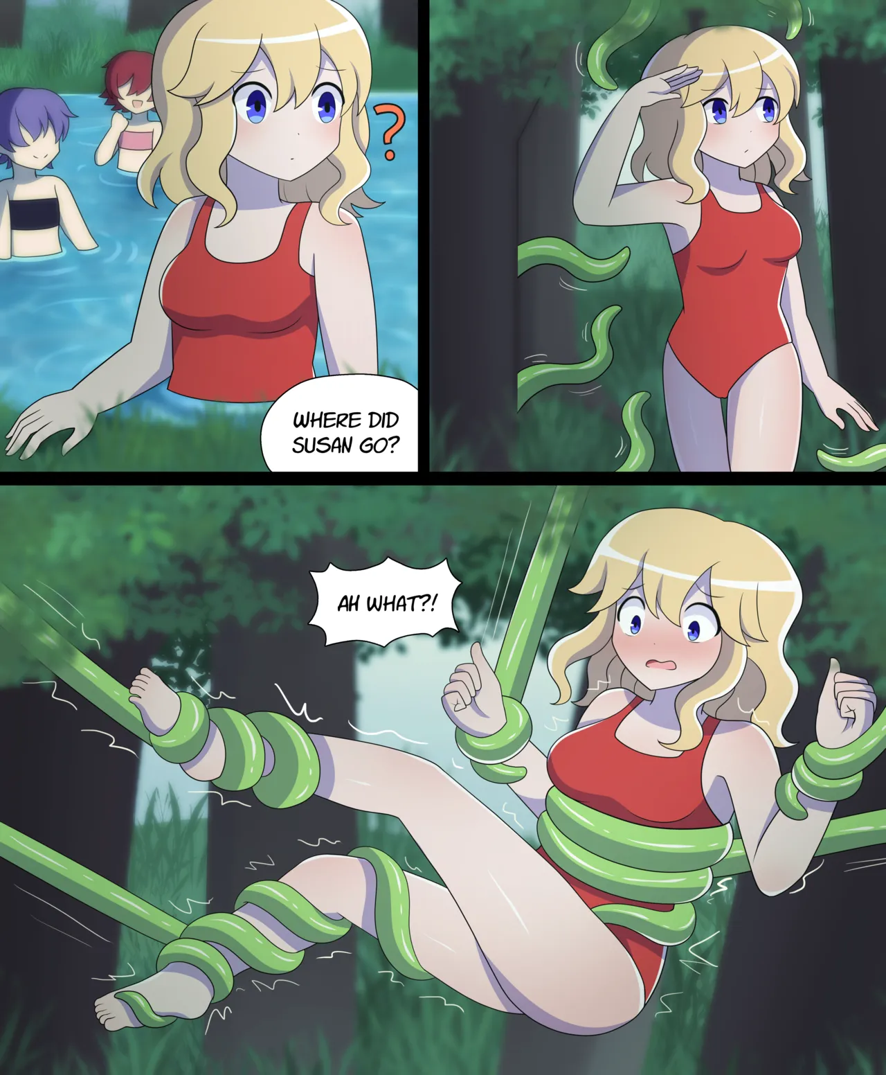 Tentacle Plant Comic page 4 full