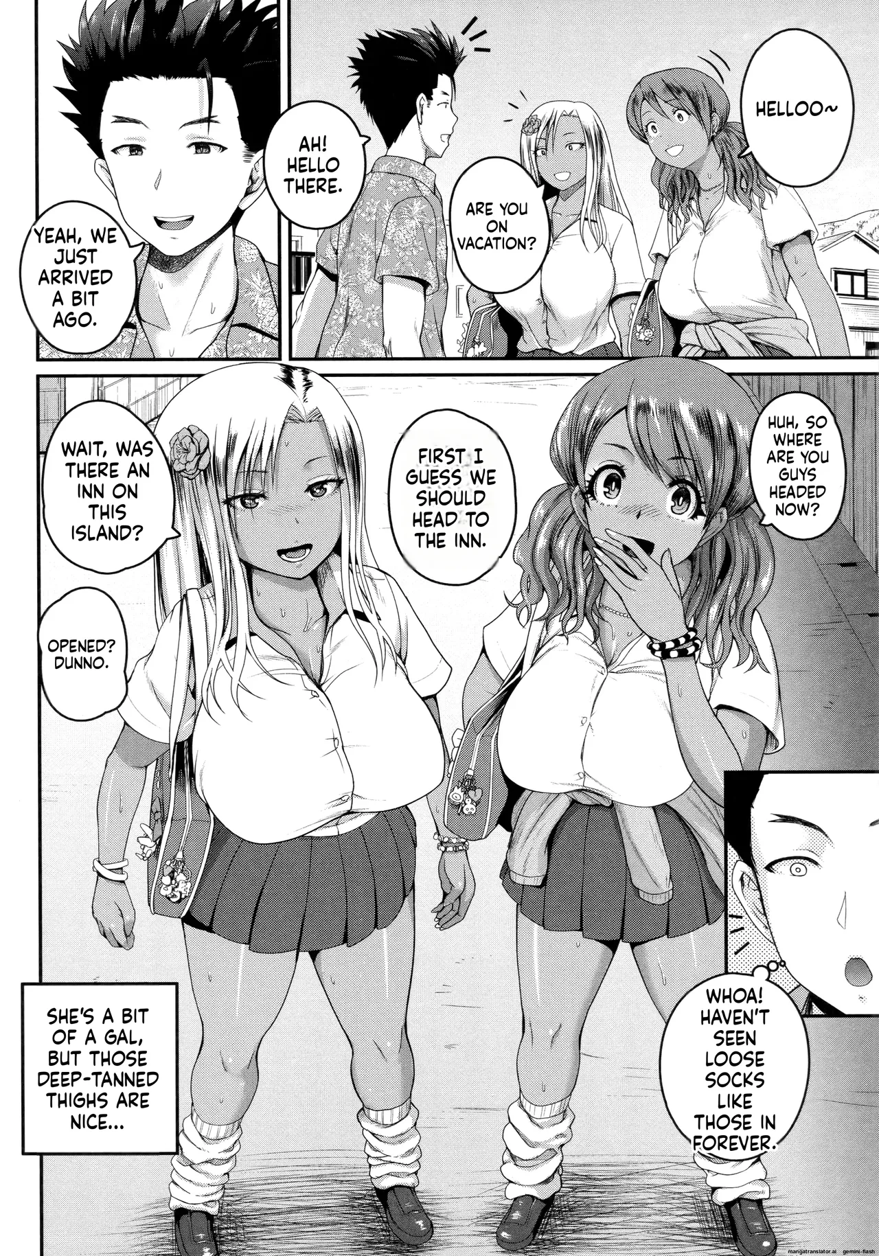 Invite! SEX-darake no Shima desu ga Nani ka? + Melonbooks Kounyuu Tokuten page 8 full