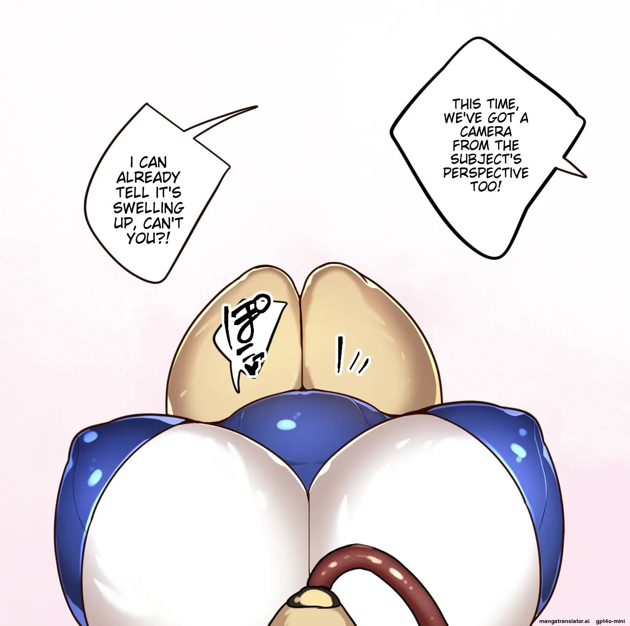Mesukemo-chan gets her belly inflated with gas cylinders until the room is full 🎈 page 3 full