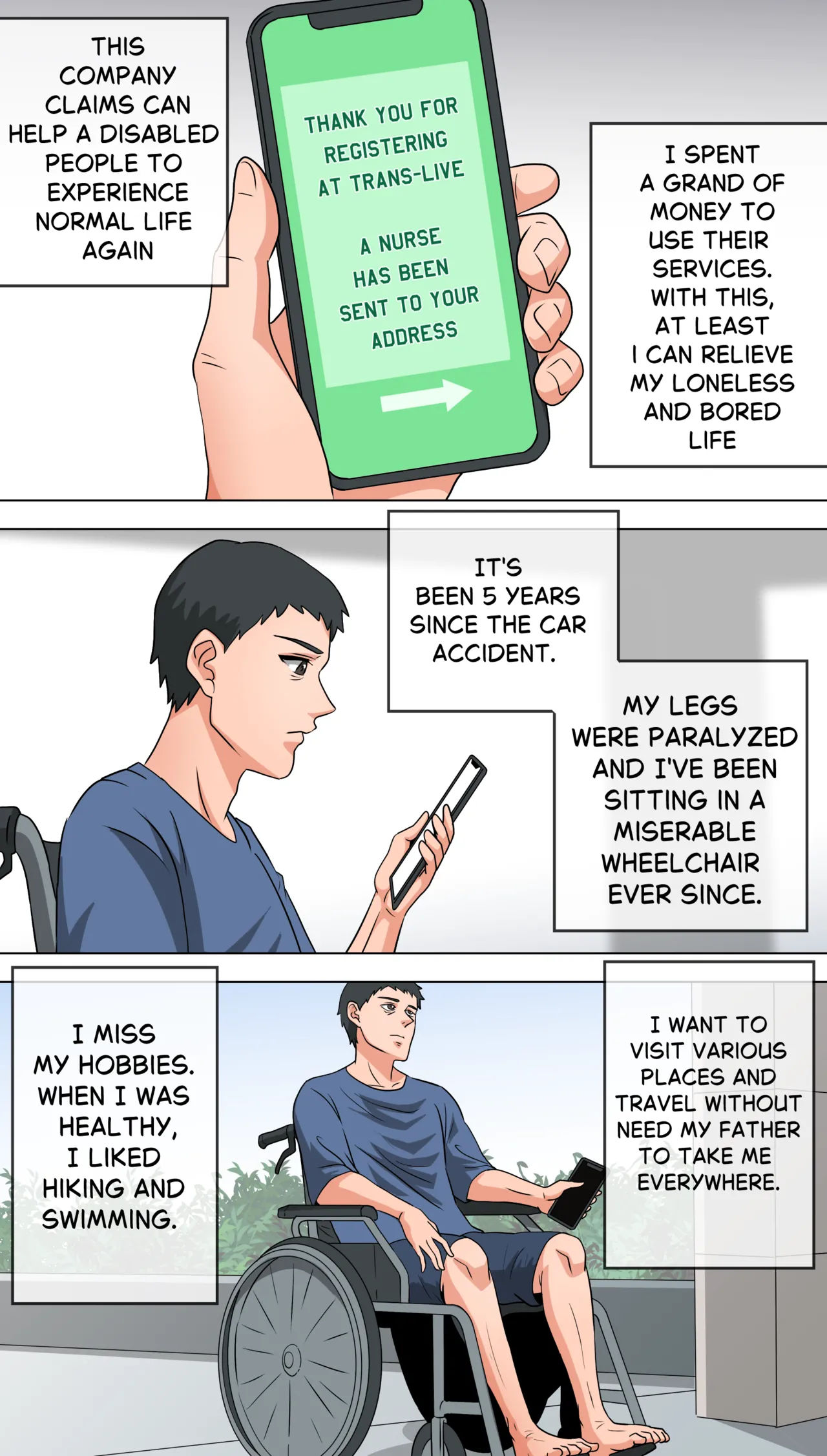 Walk with Nurse page 1 full