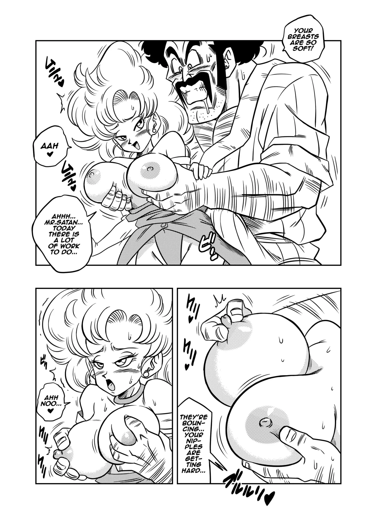 Mr. Satan's Secret Training page 5 full