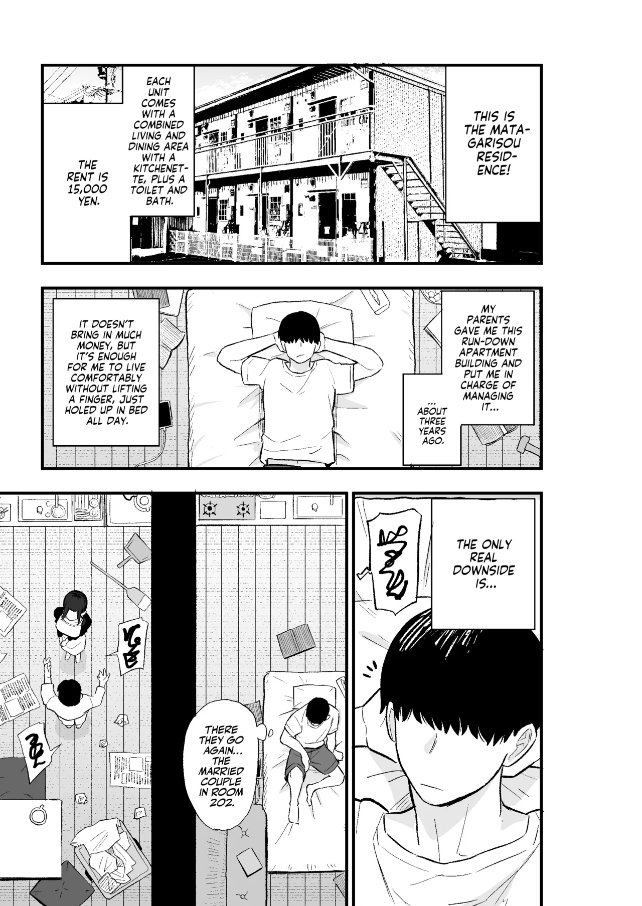 Taihai Tsuma: Taihaikei Hitotsuma o Yachin Kawari ni Koki Tsukaeru Hanashi | Slutty Wife! page 6 full