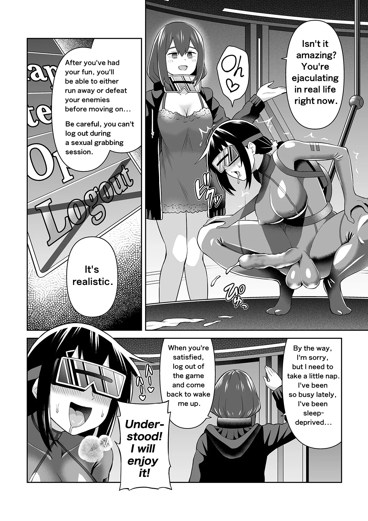 Futanari Maki-chan VR Game Edition page 10 full