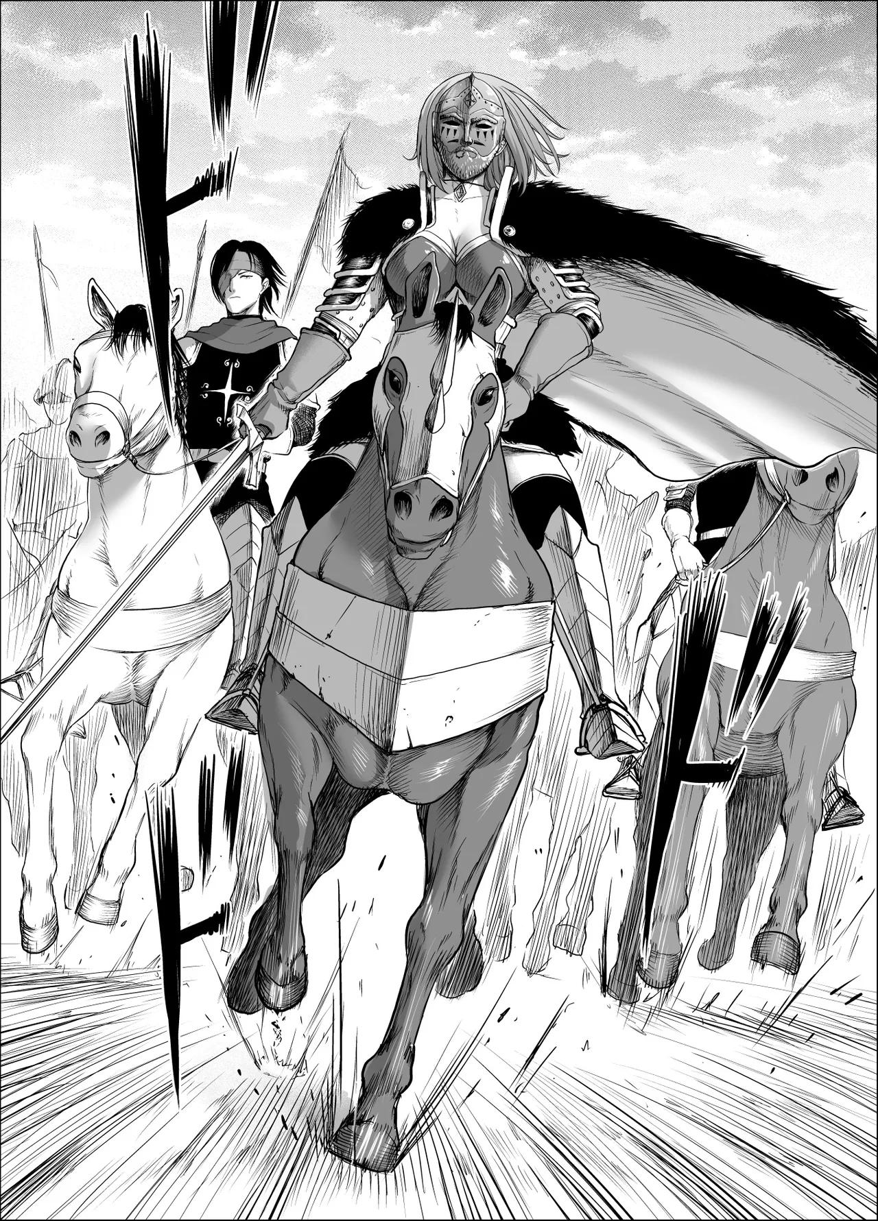 Dluminia Oukoku Monogatari-Onna shogun no zetsubo no netsubo- | 达鲁米尼亚王国物语「女将军的绝望的热望」 page 5 full