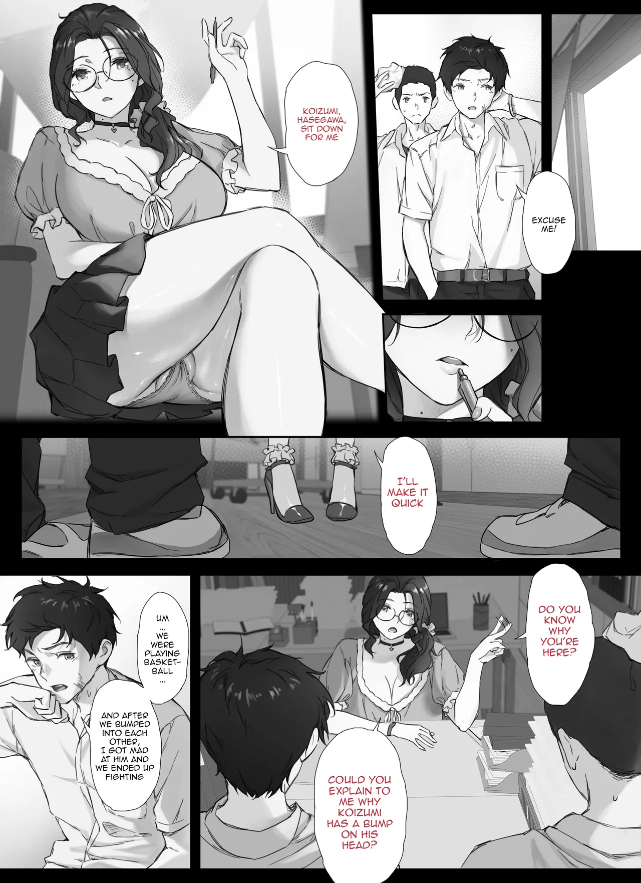Ore to Kyonyuu Tannin Kyoushi no Himitsu no Kankei / My Secret Relationship With My Huge-Boobed Teacher page 6 full
