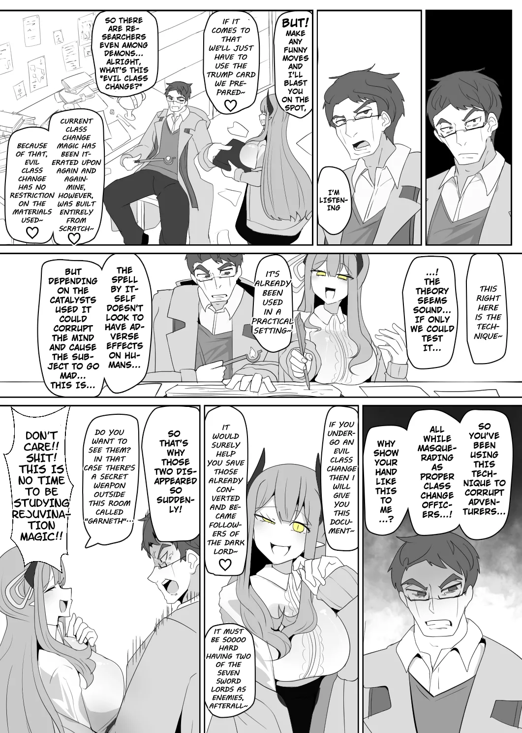 The House of Evil Class Change 7 Forbidden Sabbath page 4 full