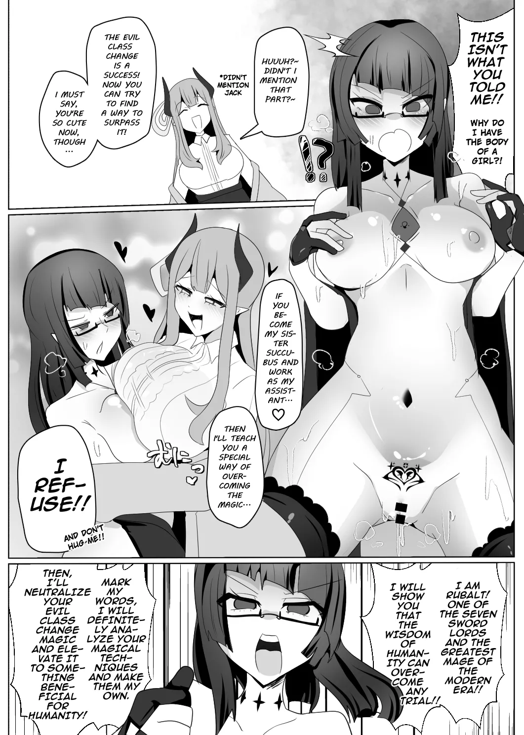 The House of Evil Class Change 7 Forbidden Sabbath page 7 full