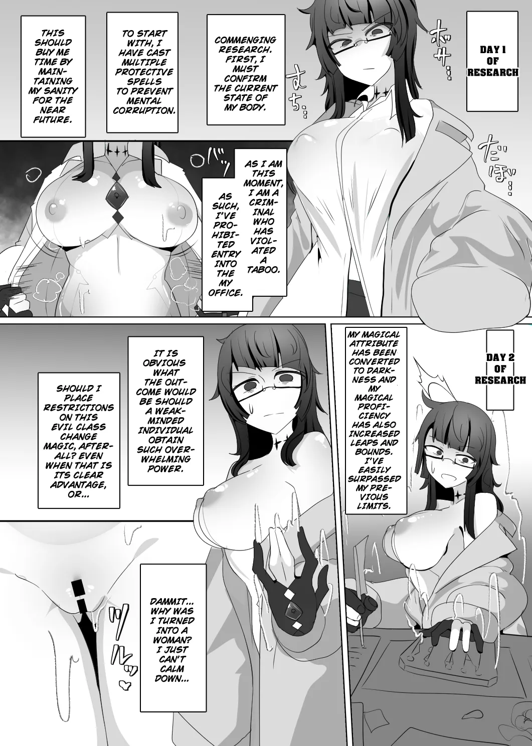 The House of Evil Class Change 7 Forbidden Sabbath page 8 full