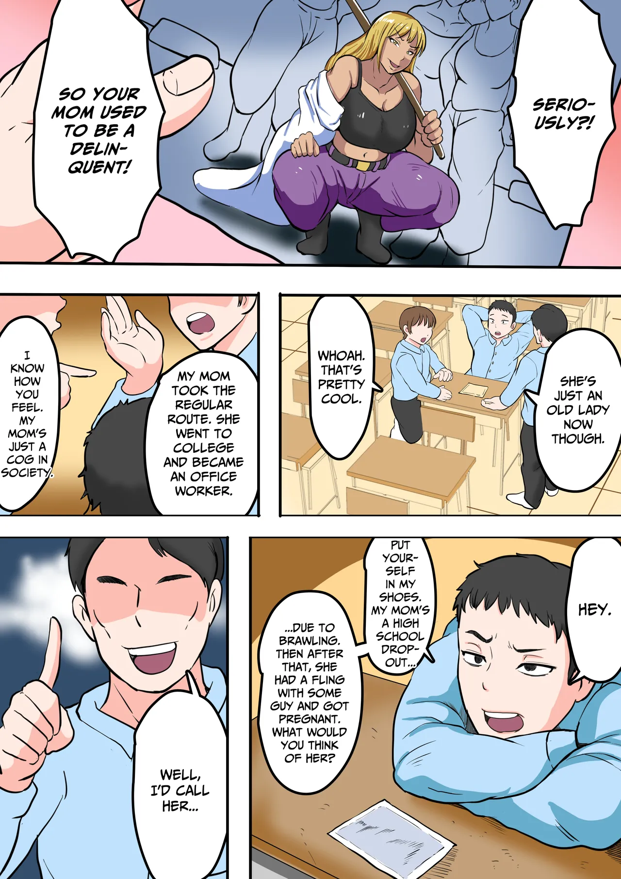 Moto Yan Kaa-chan wa Ore no Onna page 4 full