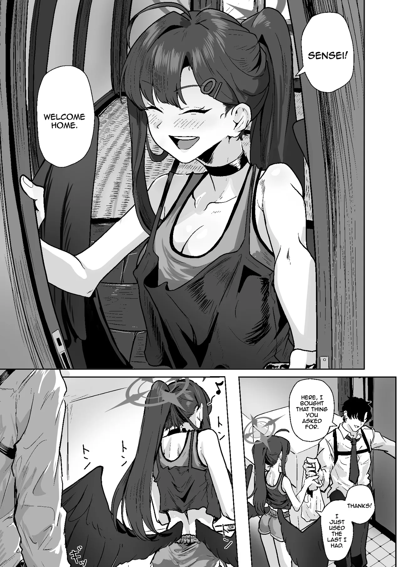 Tomarigi Ichika ~SeFri Ichika to Yojouhan Apart de Handousei Seikatsu~  / Ichika The Perch ~ Half-Living Together With Ichika In A 4-Tatami And A Half Apartment page 4 full