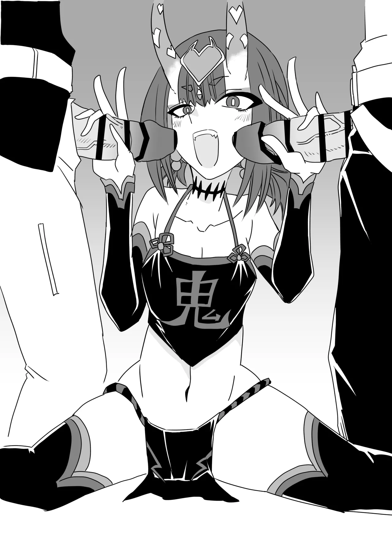 酒呑童子と入れ替わったマスターとゴールデンでエッッ page 8 full