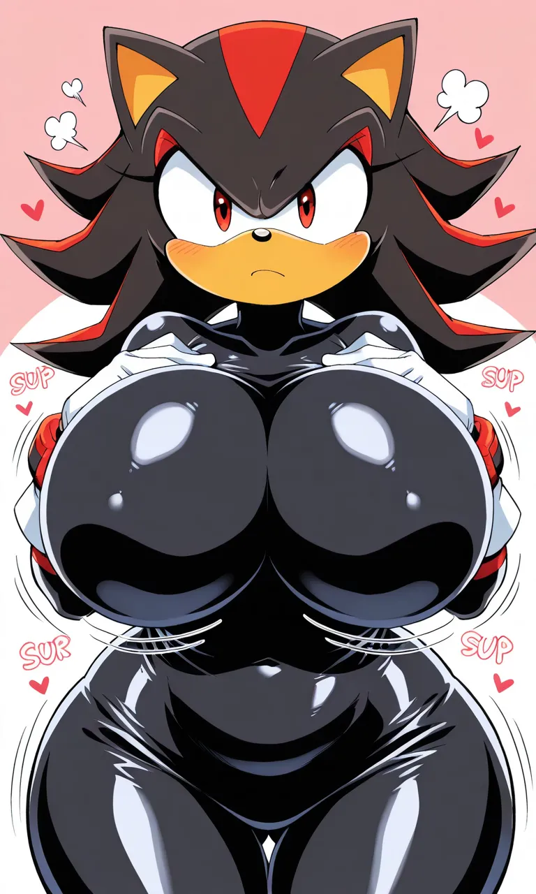Sonic Series - Fem Shadow daidoujipv ai generated page 9 full