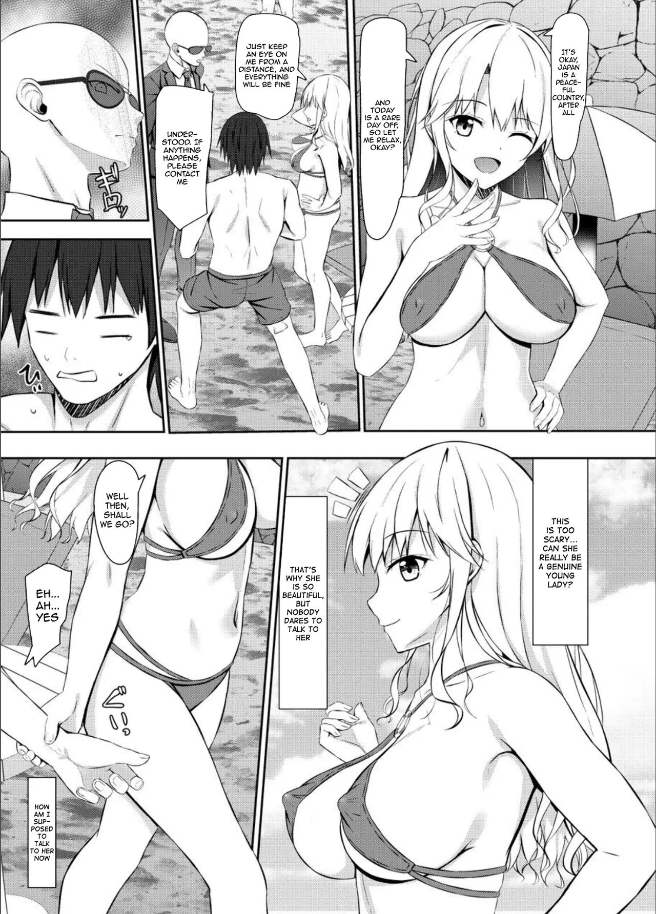 Nanpa Aite ga H ni Kyoumi Aru JK Ojou-sama | A high school girl is a noble lady who is interested in having sex with a guy who hits on her page 7 full