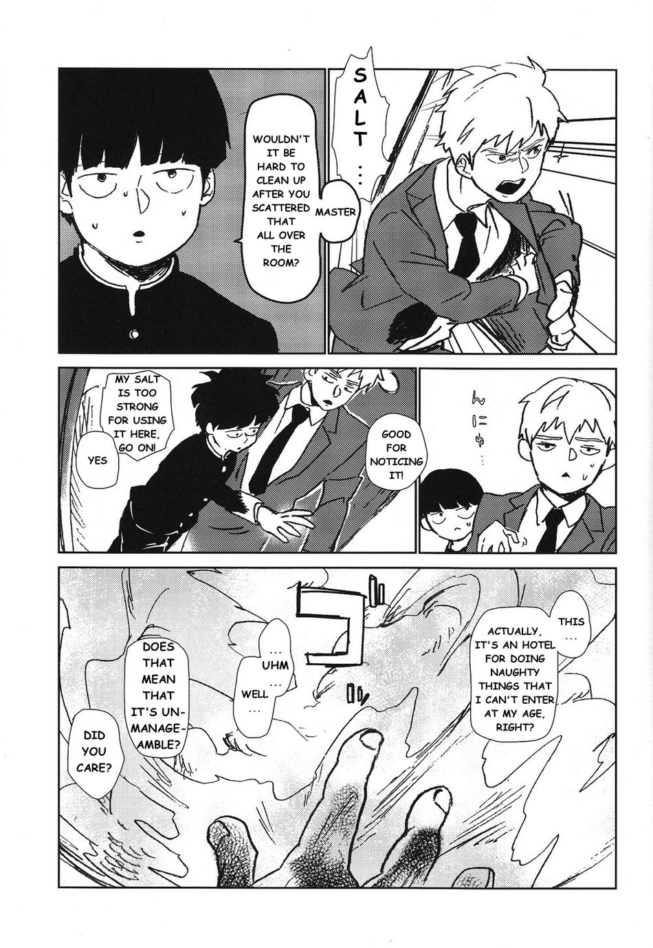 Kanwakyūdai 21OO - Mob Psycho 100 DJ page 8 full