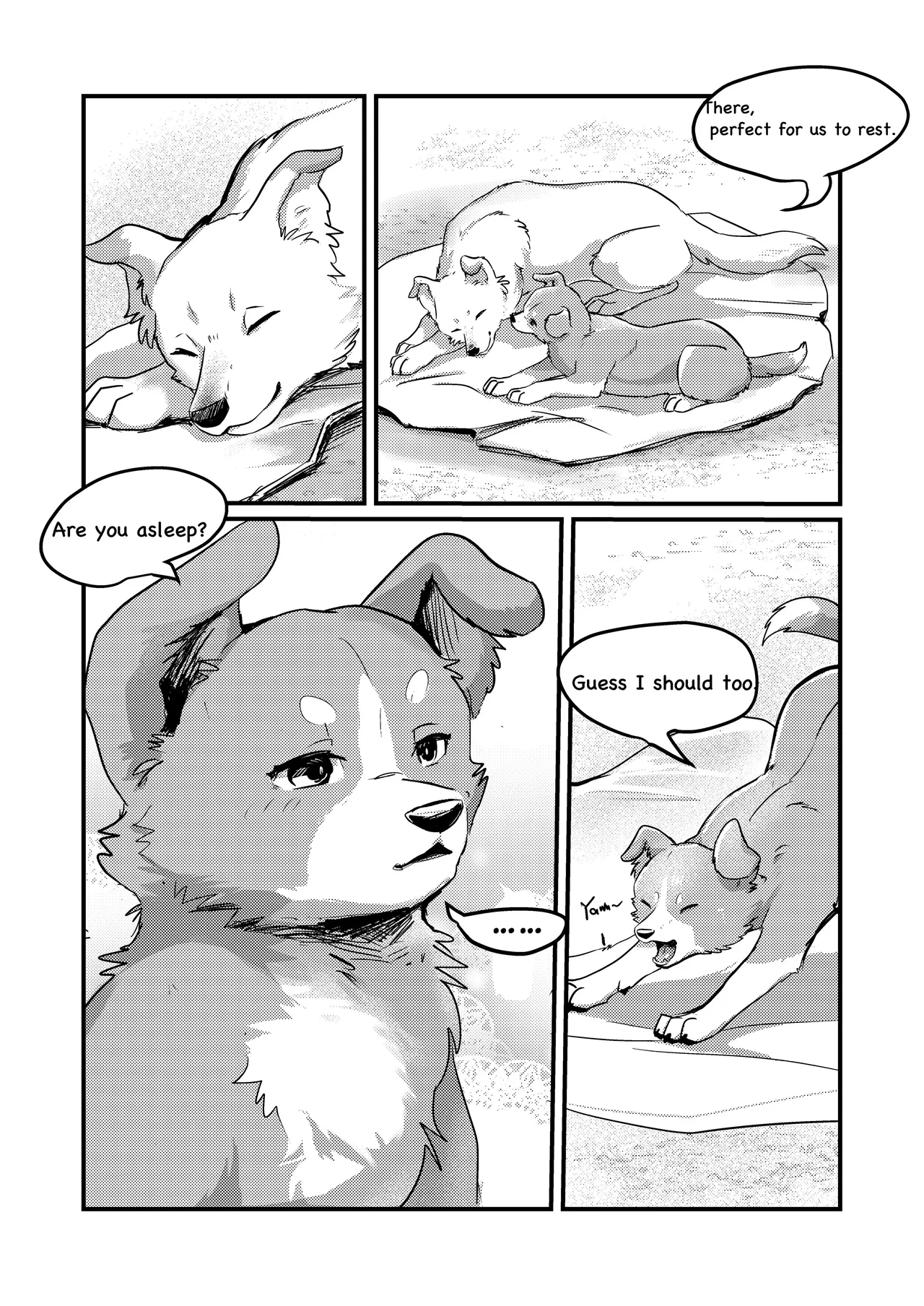 I've Turned Into a Dog, So I Play With Dogs, Right? page 8 full