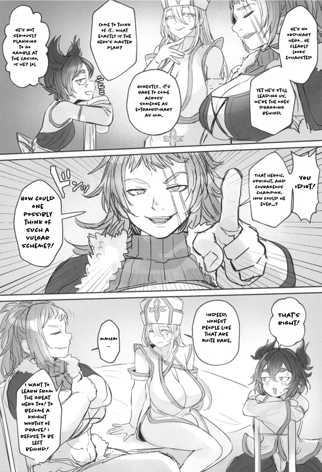 Otoko no Musume Yuusha no Himitsu no Fukujou  - The male hero's secret side job♥ page 5 full