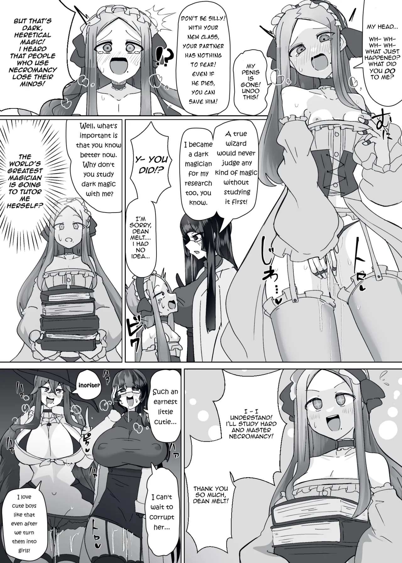 Matenshoku no Yakata 10 | The House of Evil Class Change 10 Necropuppeteer page 7 full