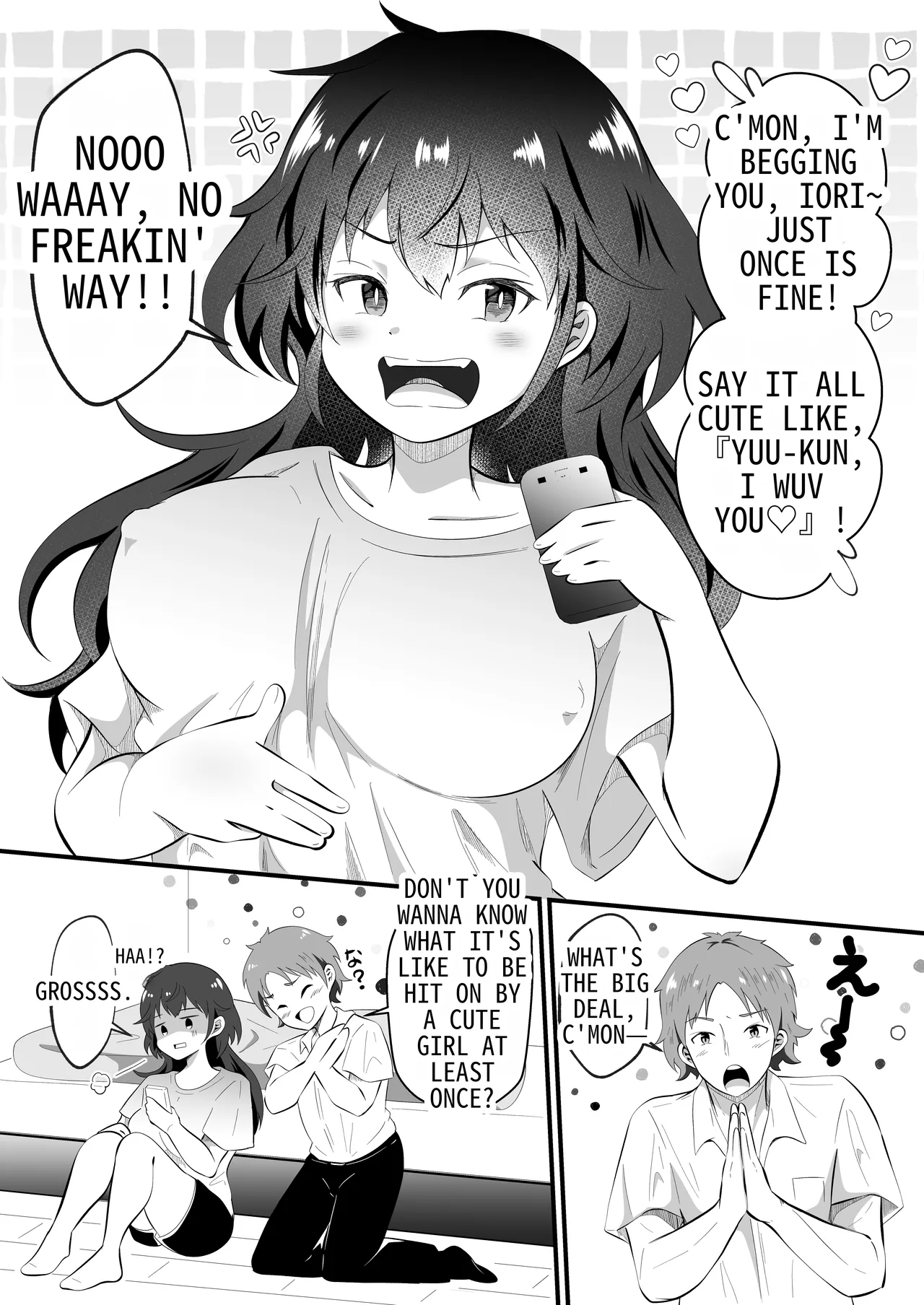 I Tried to Hypnotize my Friend Who was in a TS Situation page 3 full