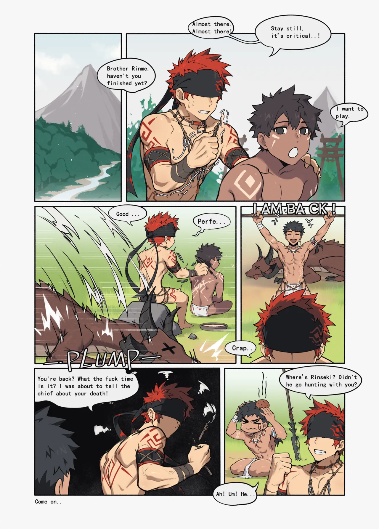 Hunter's Trap Hole page 1 full