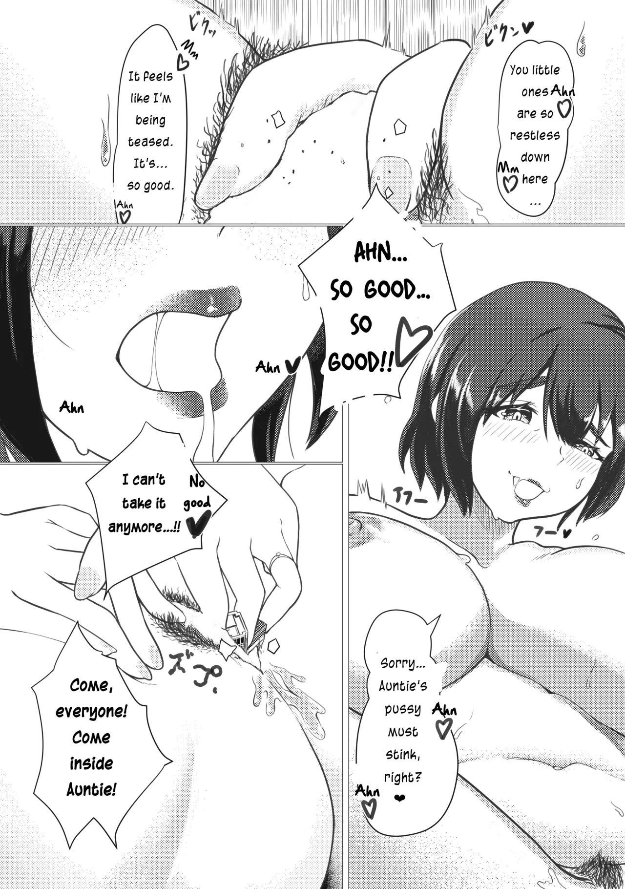 Dekkai Oba-san no Eroi Manga | Huge Auntie Erotic Manga page 8 full