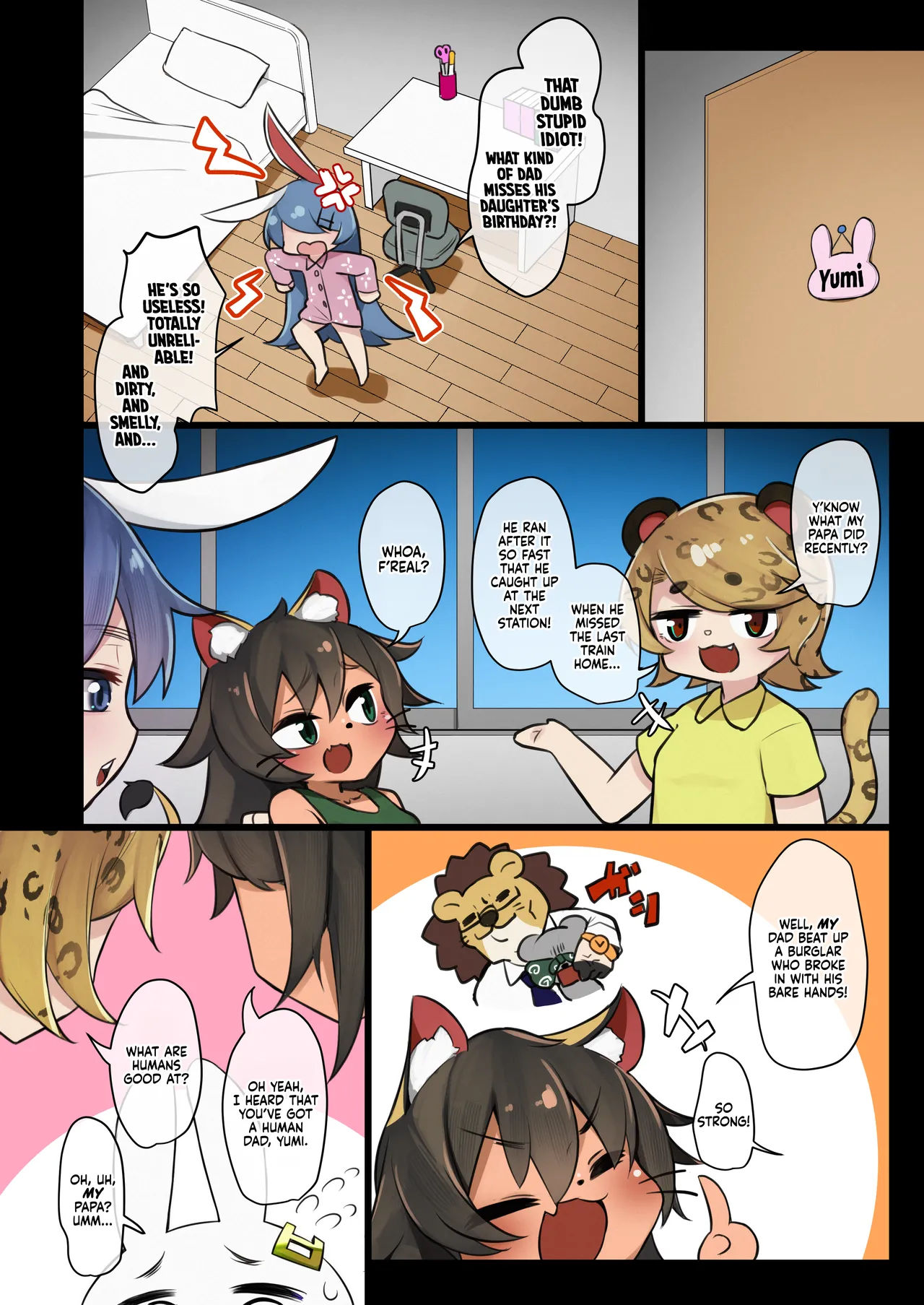 Yome to no Sex-chu ni Yome ga Papa Kirai no Musume to Irekawatta | My Rebellious Daughter Swapped Bodies With My Wife While We Were In The Middle of Having Sex! page 6 full