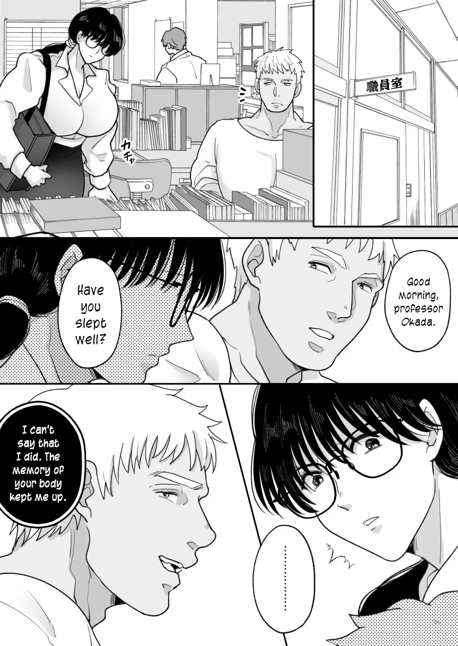 Suugaku Kyoushi no Kaa-san ga Taiiku Kyoushi ni Netorareru | My mother, the math professor, being stolen away by my gym professor, part 2 page 7 full