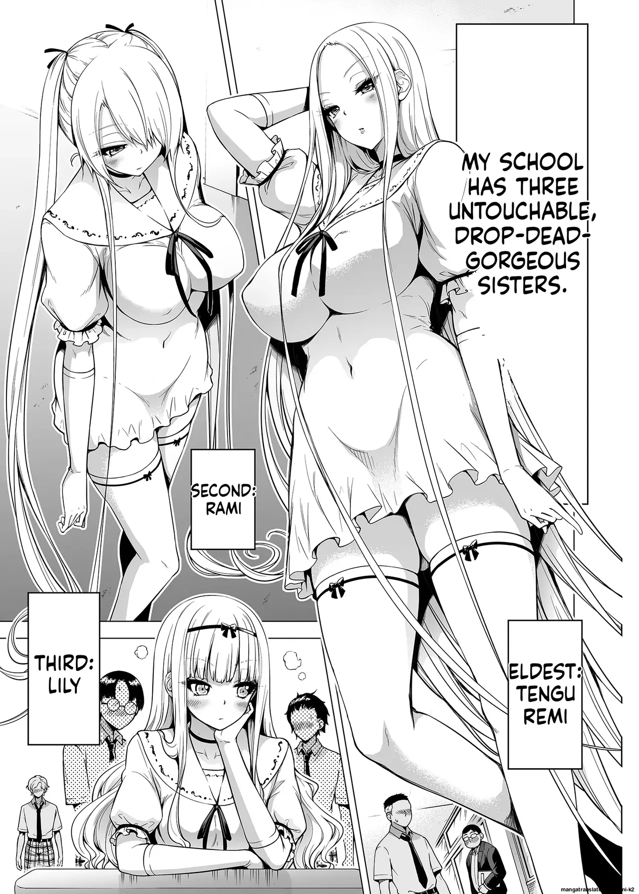 Hands-On Draining with Three Succubus Sisters 1 page 2 full