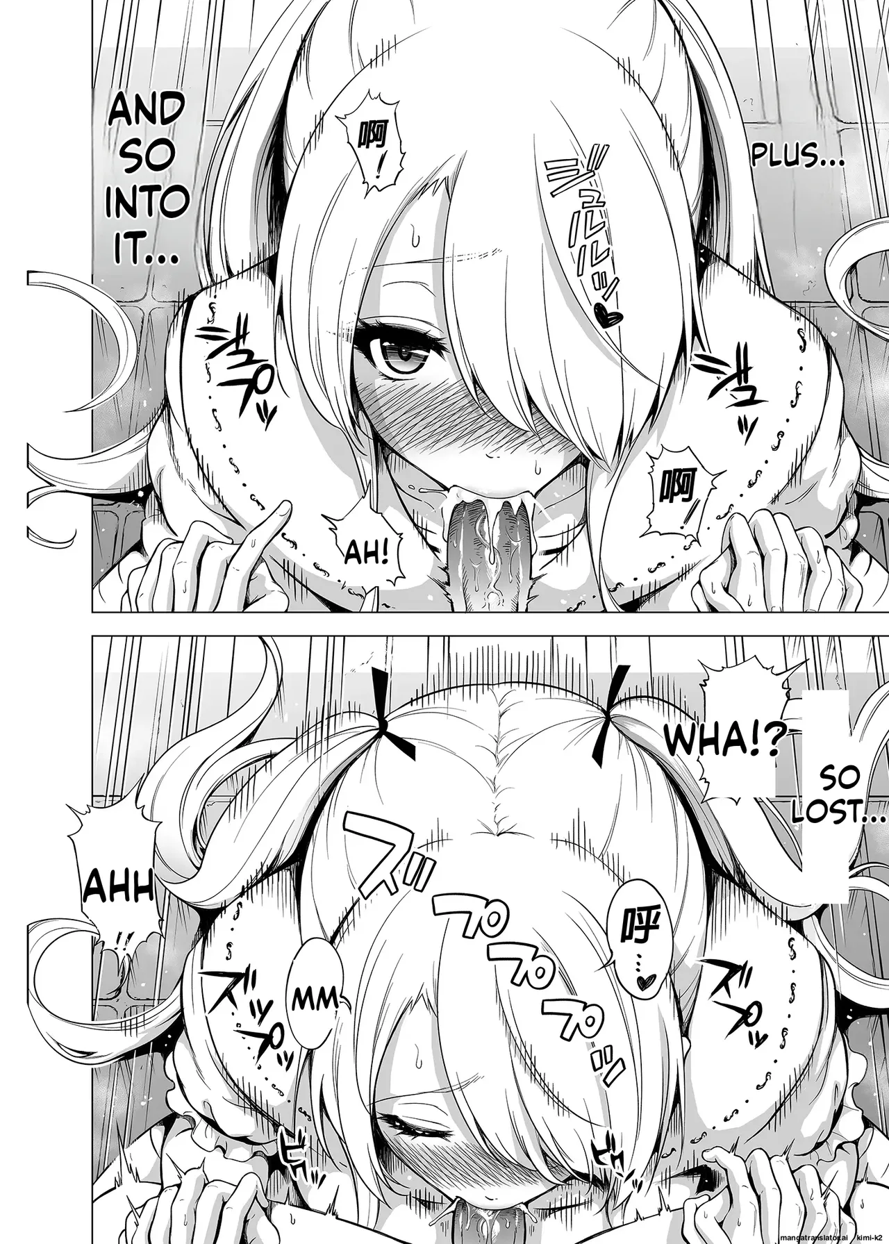 Hands-On Draining with Three Succubus Sisters 1 page 9 full