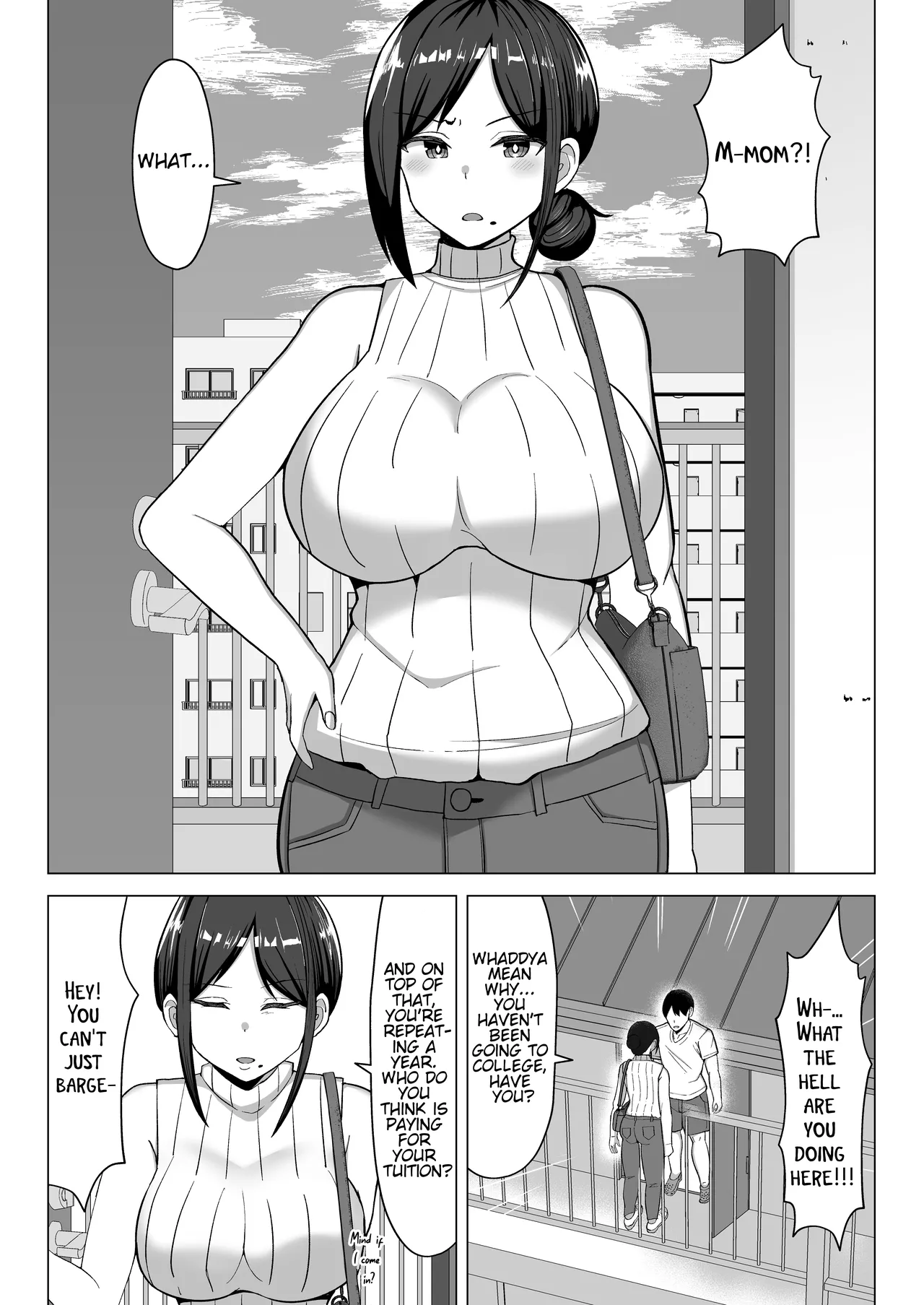 The story of how I ended up living with my mom in a four-and-a-half tatami room 1. page 3 full