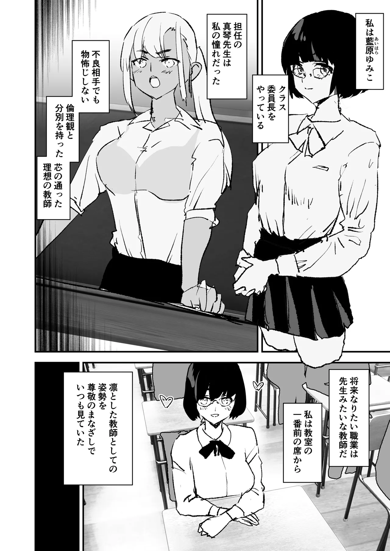 涼澤真琴 漫画5P page 2 full