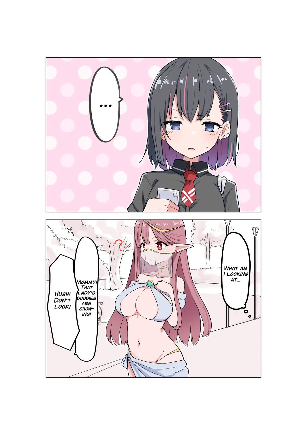 Doukyo Elf | Live-in Elf page 1 full