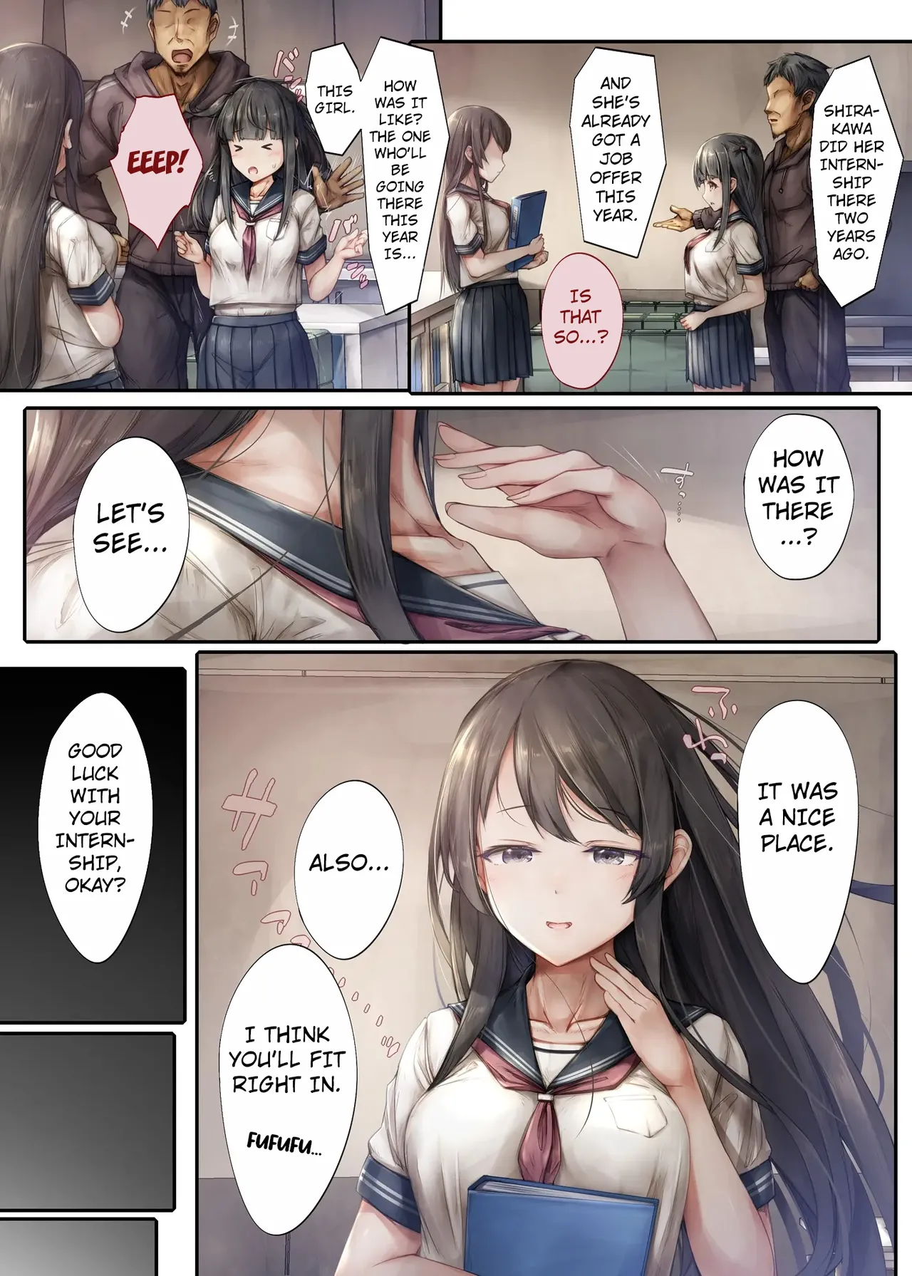 Kiyowa na Kanojo wa Aragaenai ~Intern Netorare Choukyou Jisshuu~ page 4 full