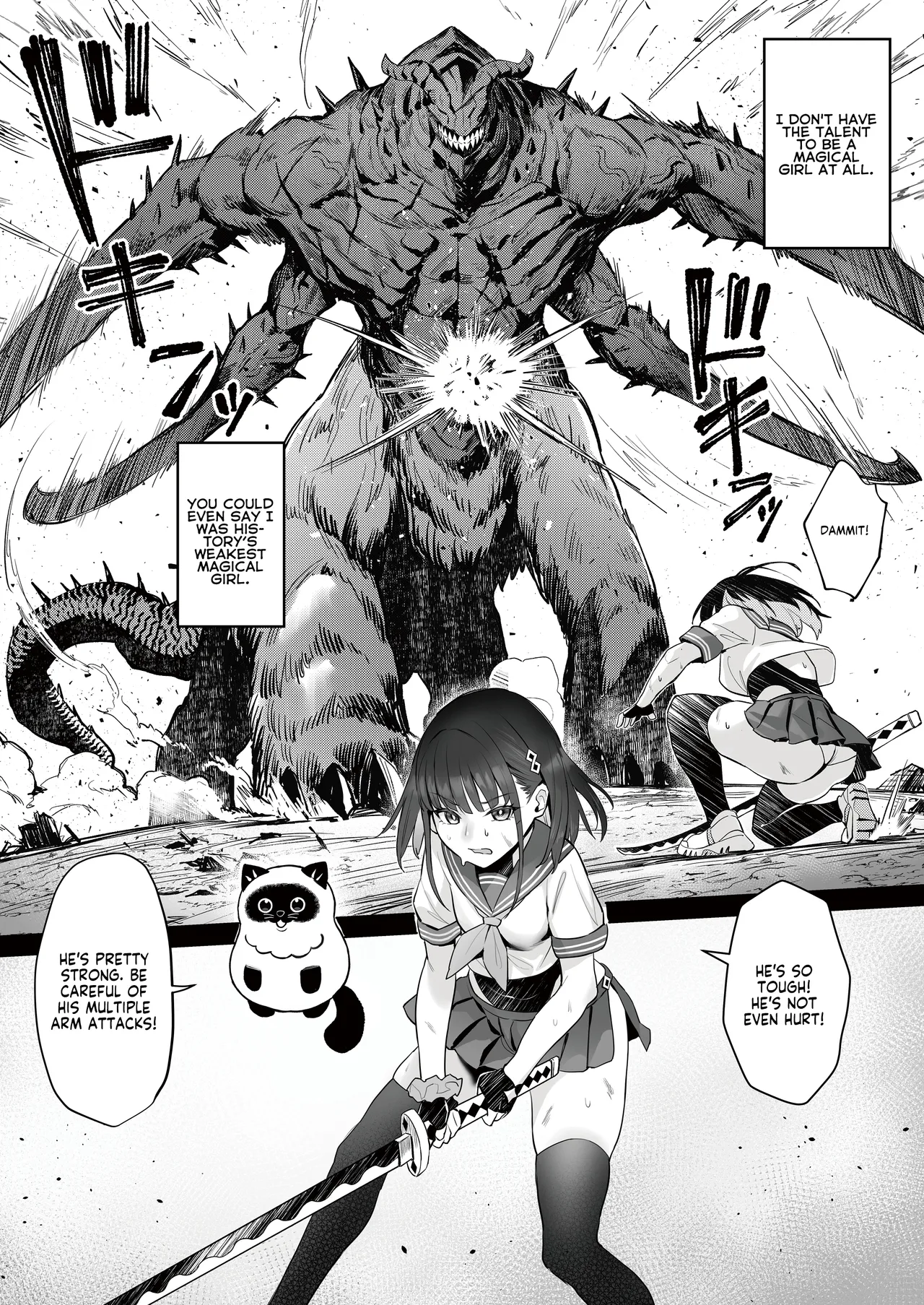 Moto Mahou Shoujo no Shigoto Hanashi Ao Zenjitsutan | Former Magical Girl Blue's Work: The Prequel page 6 full