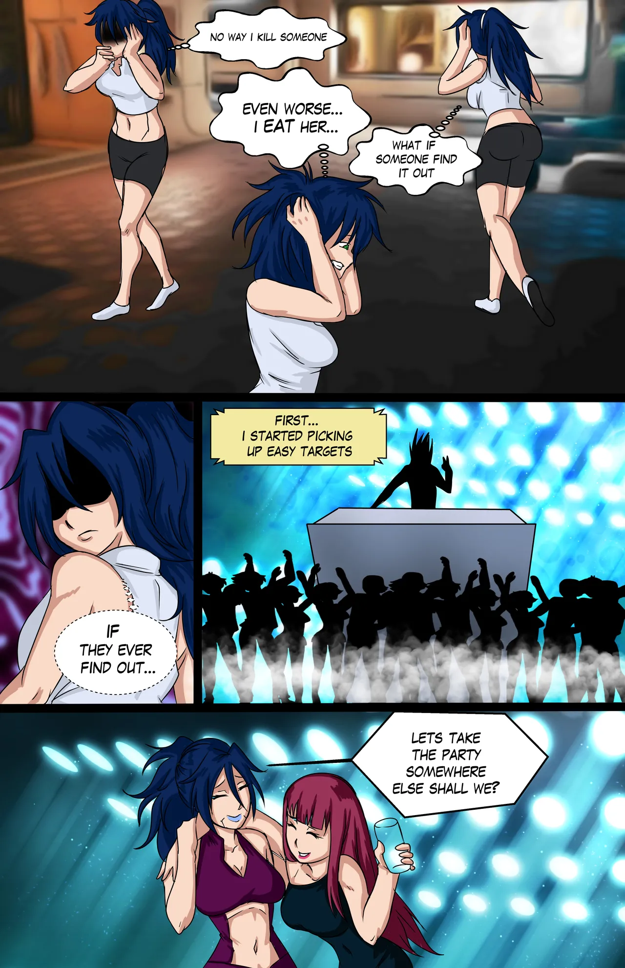 【vore_comics12】【赛博猎手-第一章】【龙腾汉化】 page 6 full