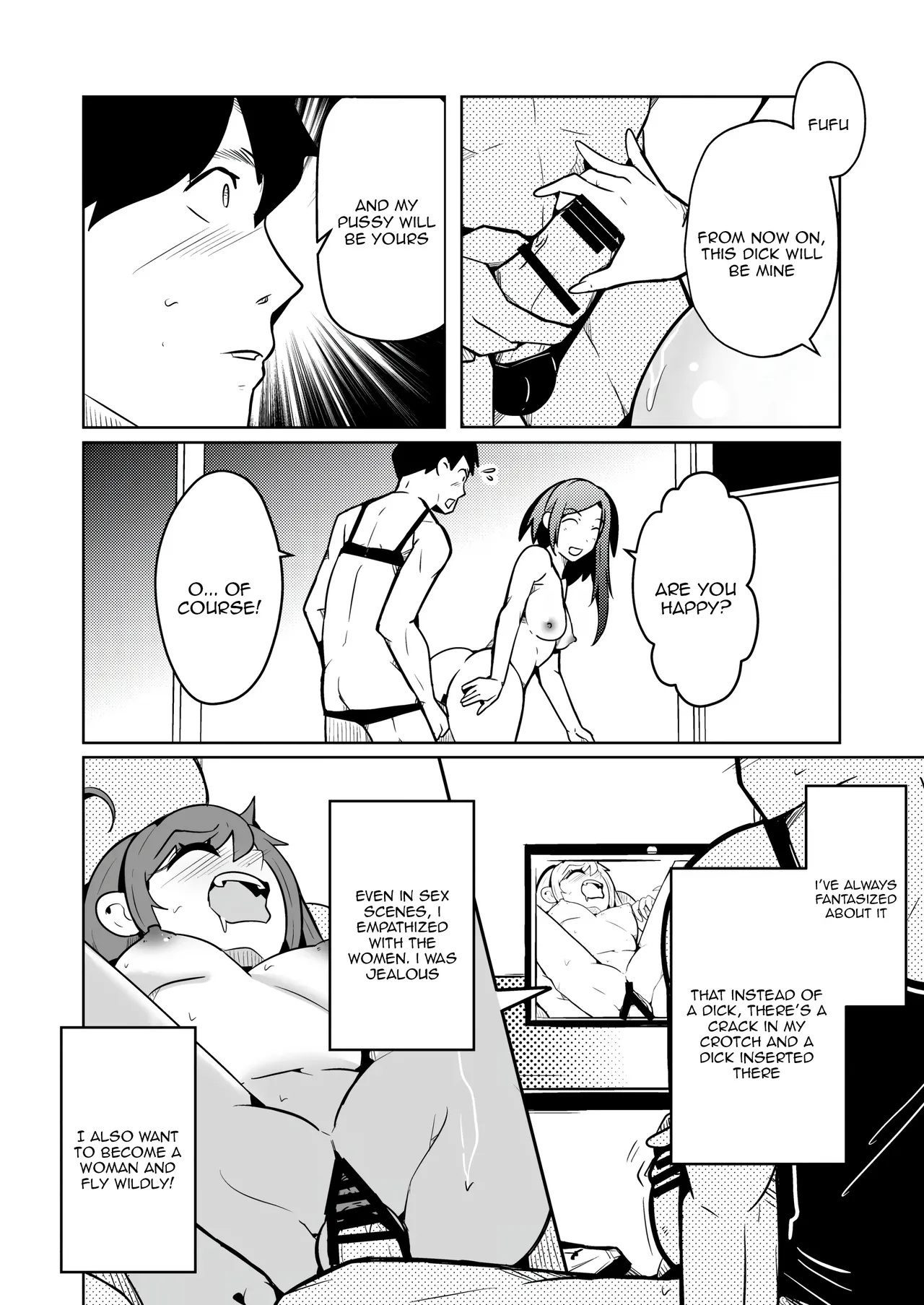 Chitsunai Shasei Suru Tabi ni Tagai no Youso ga Irekawatte Iku Hanashi page 10 full