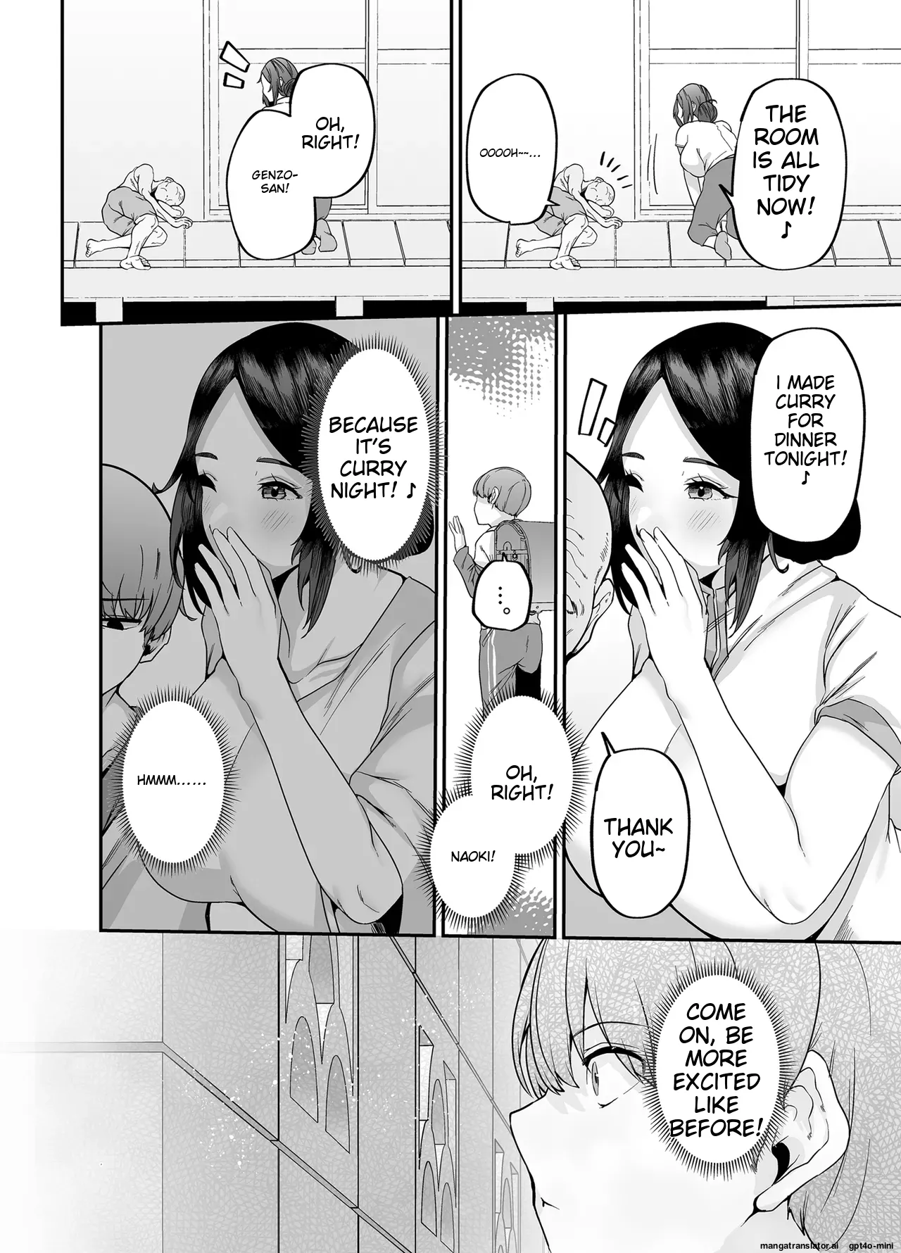 Kaa-san wa Home Helper page 6 full