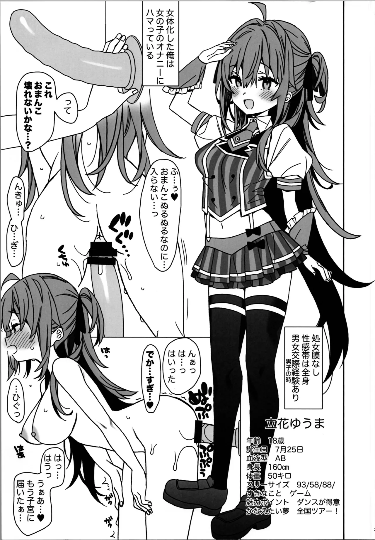 Nyotai ka Shita Ore no Onanī Seikatsu 2 page 3 full