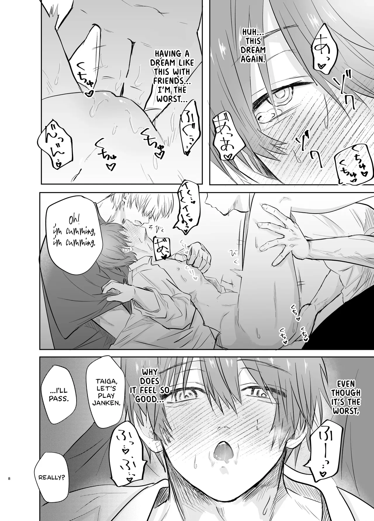 Itsumen ni Apuri Tsukawarete Kantoboi ga Bareta Hanashi page 9 full