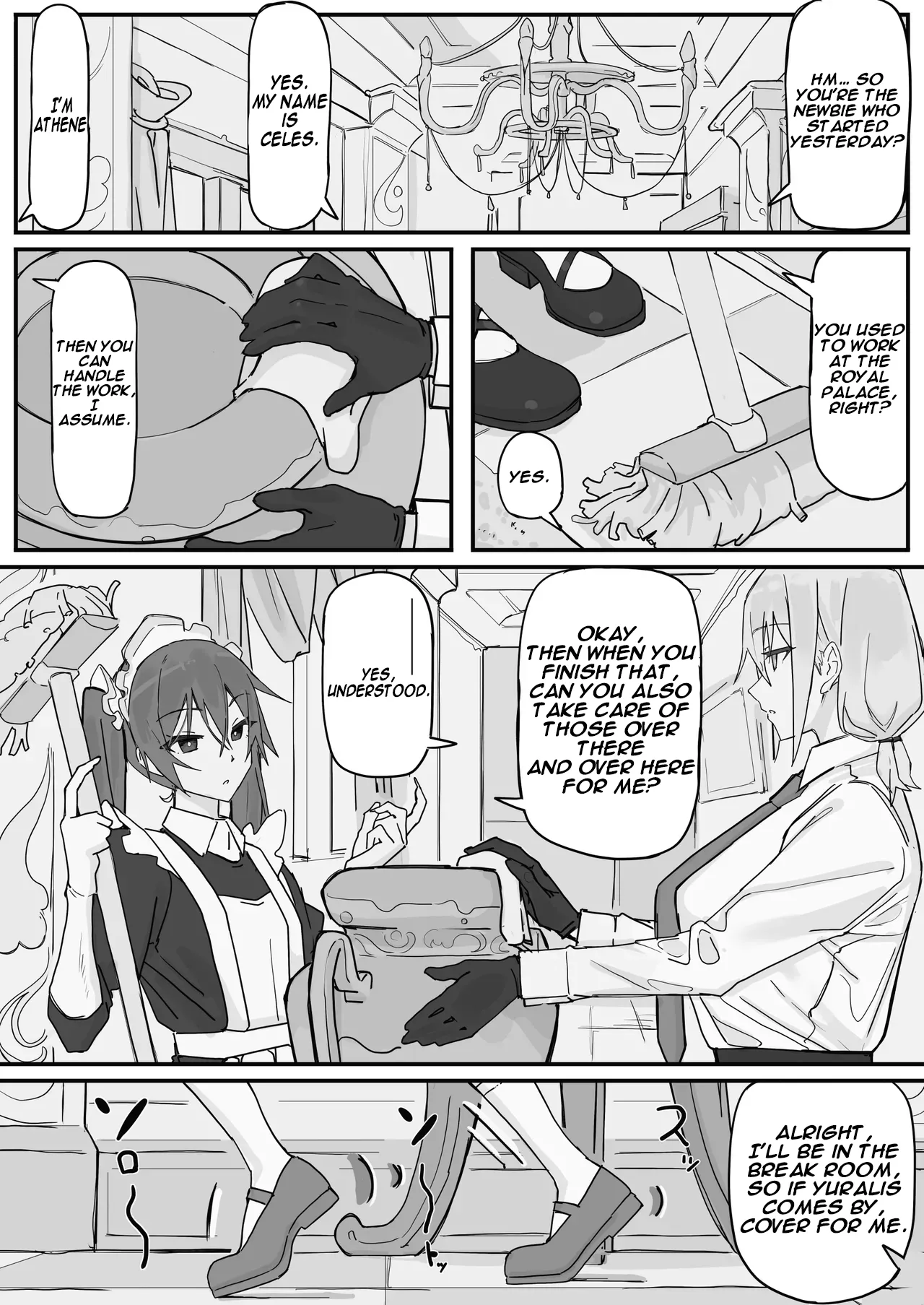Emotion Restricted Maid 2 page 1 full