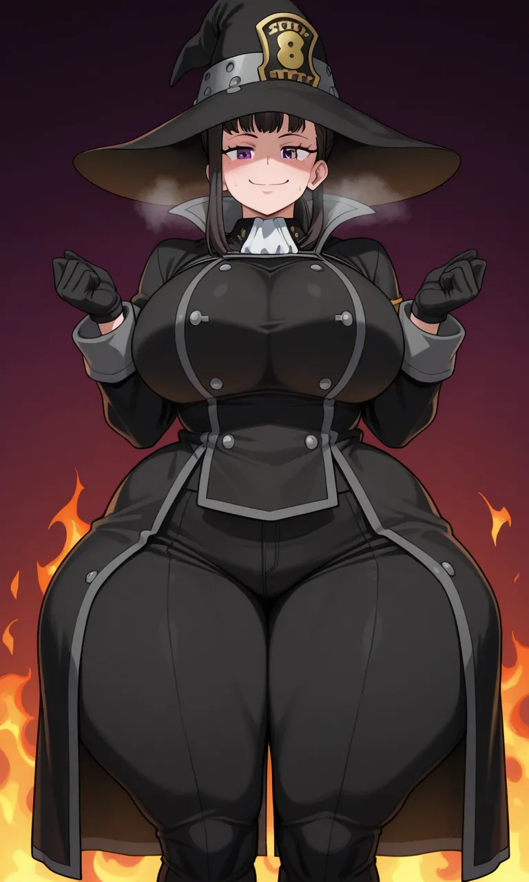 Fire Force - Maki Oze daidoujipv ai generated page 1 full