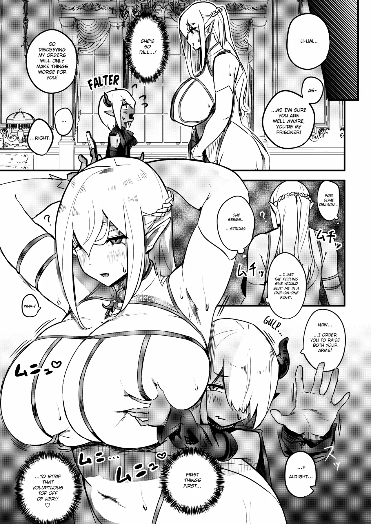 Kusozako Sourou Maou wa Chouanzangata no Mucchi Muchi Elf Mama ni Makeppanashi | The Bratty, Quick-Shot Demon Prince Just Can't Win Against This Thicc Elven Mommy! page 6 full