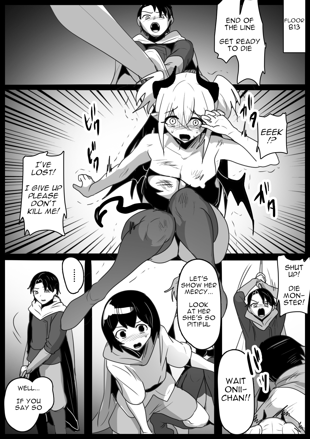 Oitsumeta Succubus ni Gyakuten Drain Sareru Ohanashi - The Tale of the Cornered Succubus Turning the Tables page 2 full
