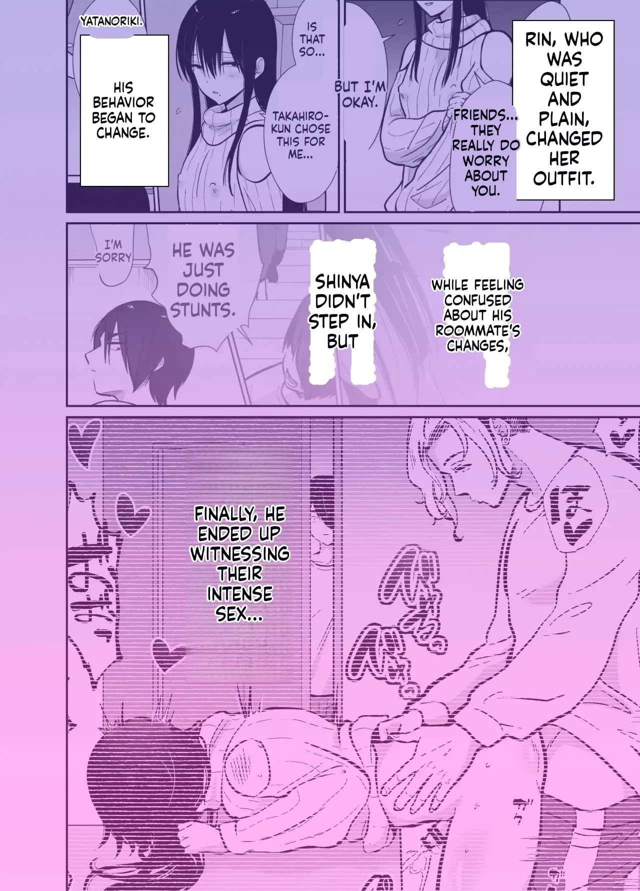 Fallen Women Share House: Rin-kun Edition ~The Story of Two Shy Aspiring Manga Artists Getting Deliciously Devoured by a Playboy~ 2 page 3 full