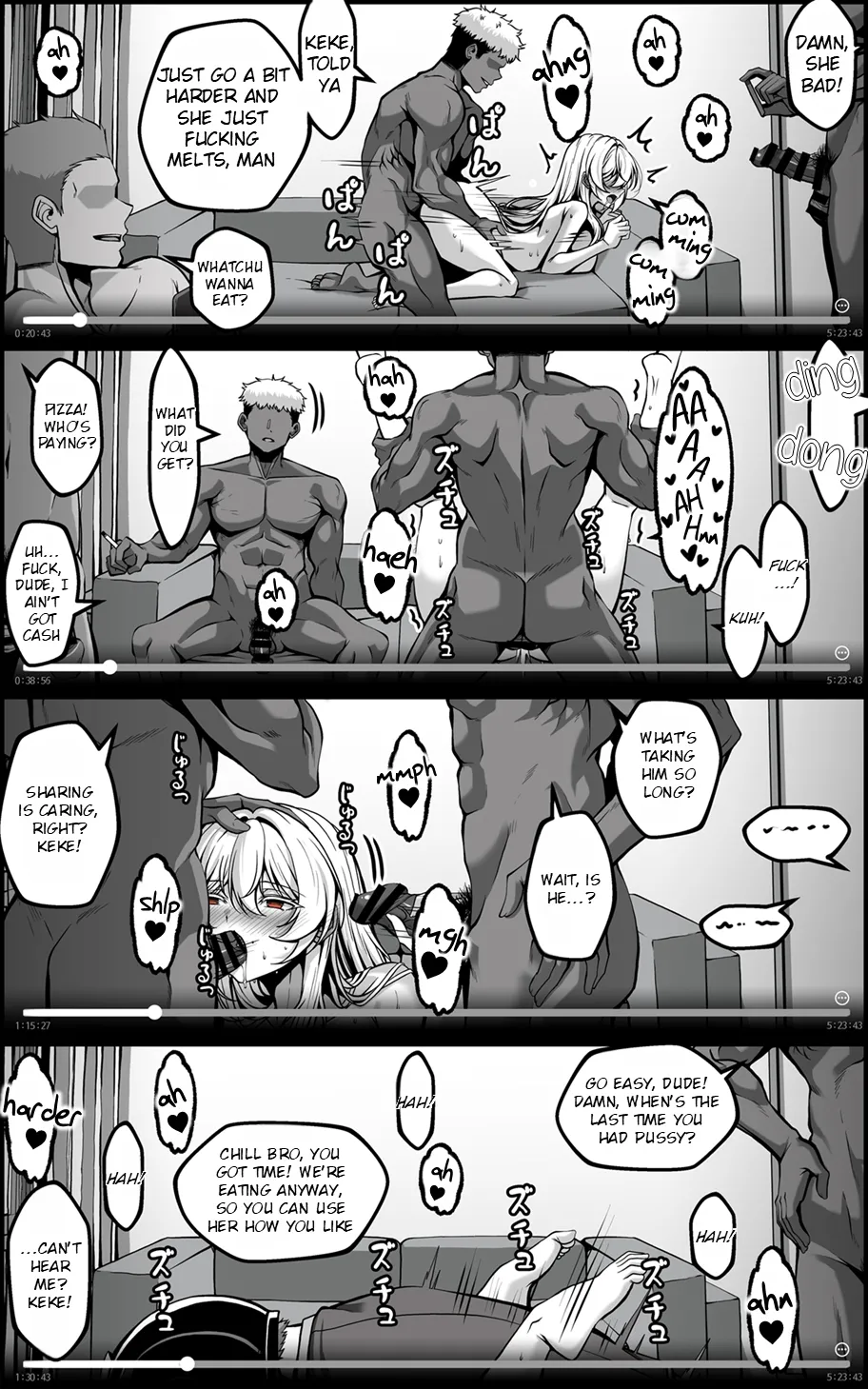 Yowami o Nigirareta Onna 3 | The Girl Blackmailed With Her Weakness 3 page 3 full