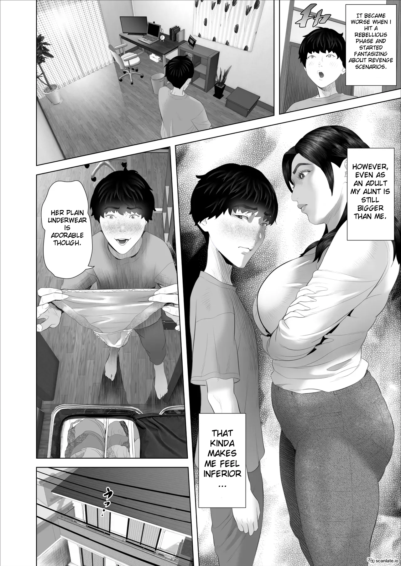 Kinjo Yuuwaku White rose Oba-san no Himeta..., Ero Shitagi Hen page 10 full