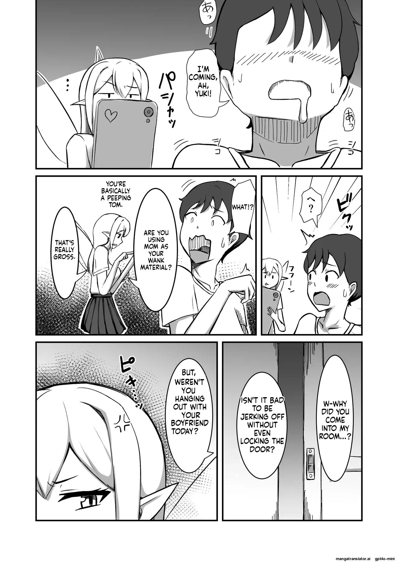 Fairy-zoku no Onee-chan wa Boku no Senyou Onaho Yousei page 8 full