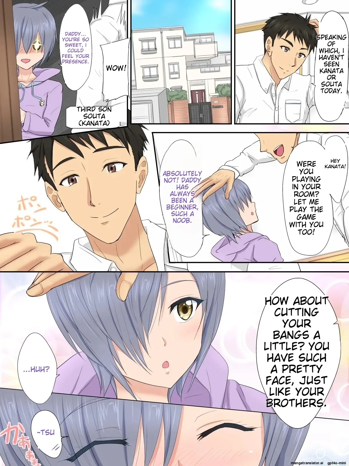 Josou Aidoru no Papa wa Taihenda! ♂ Giri no Musuko-tachi to Kozukuri Aidoru Ressun ♂ page 5 full