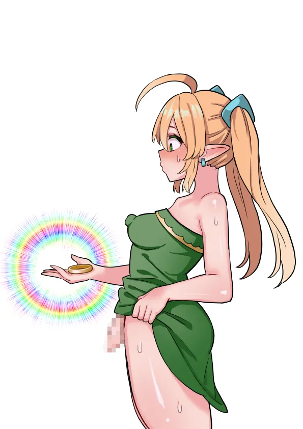 短小包茎ふたなりホビット少女が魔法の指輪で巨根性欲モンスターになる話 1-3 page 3 full