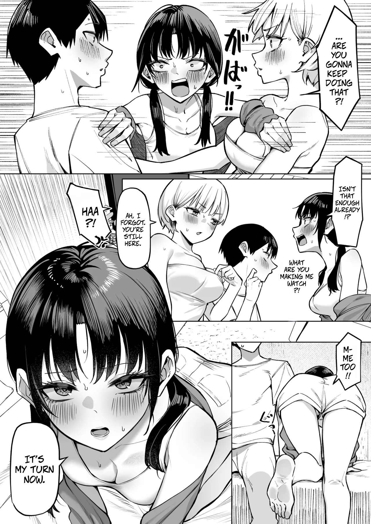 A Story About Kissing 2 Female Friends -- Onna Tomodachi Futari to Perochuu suru Hanashi page 10 full